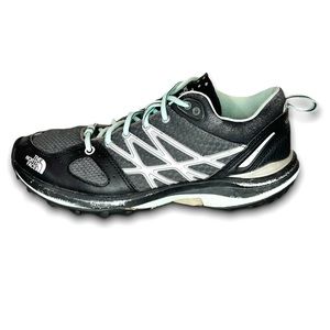 The North Face Hiking Shoes Vibram Flash dry black and teal